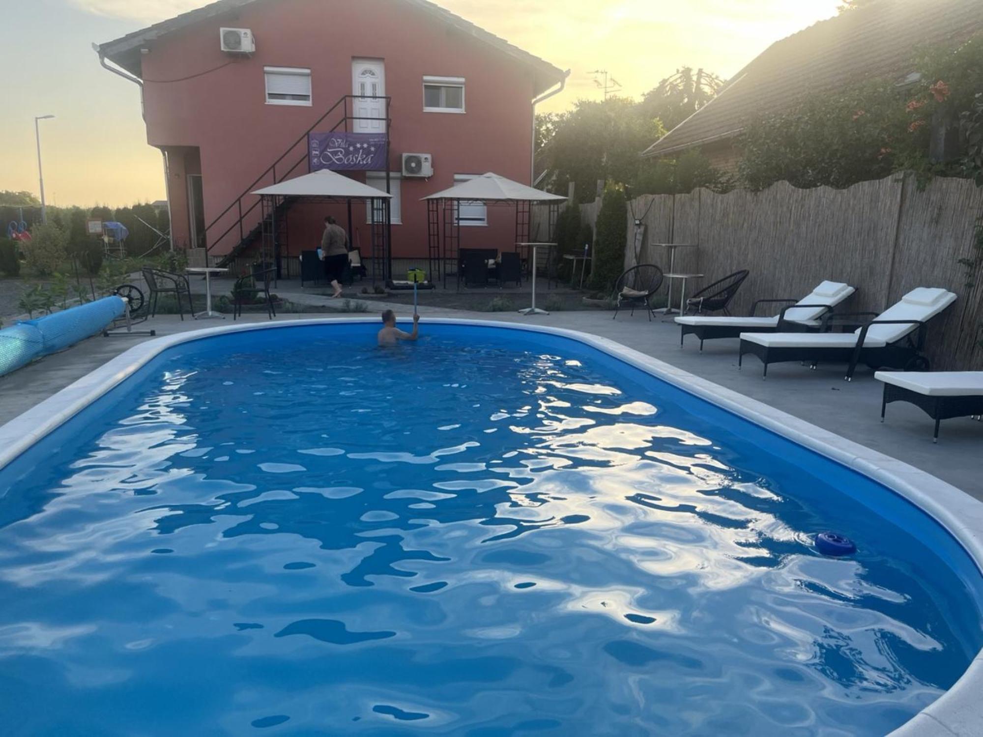 Vila Boska Palics Kültér fotó